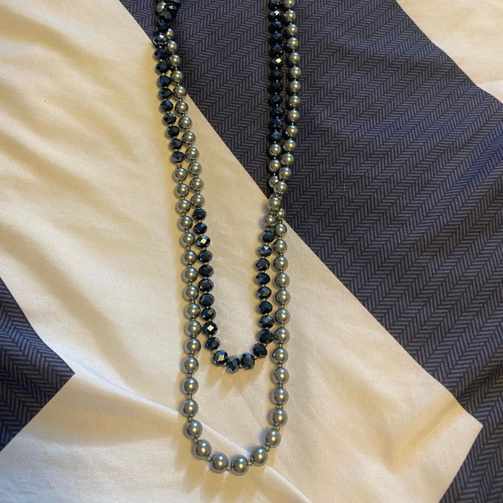 Wrap around Pearl necklace